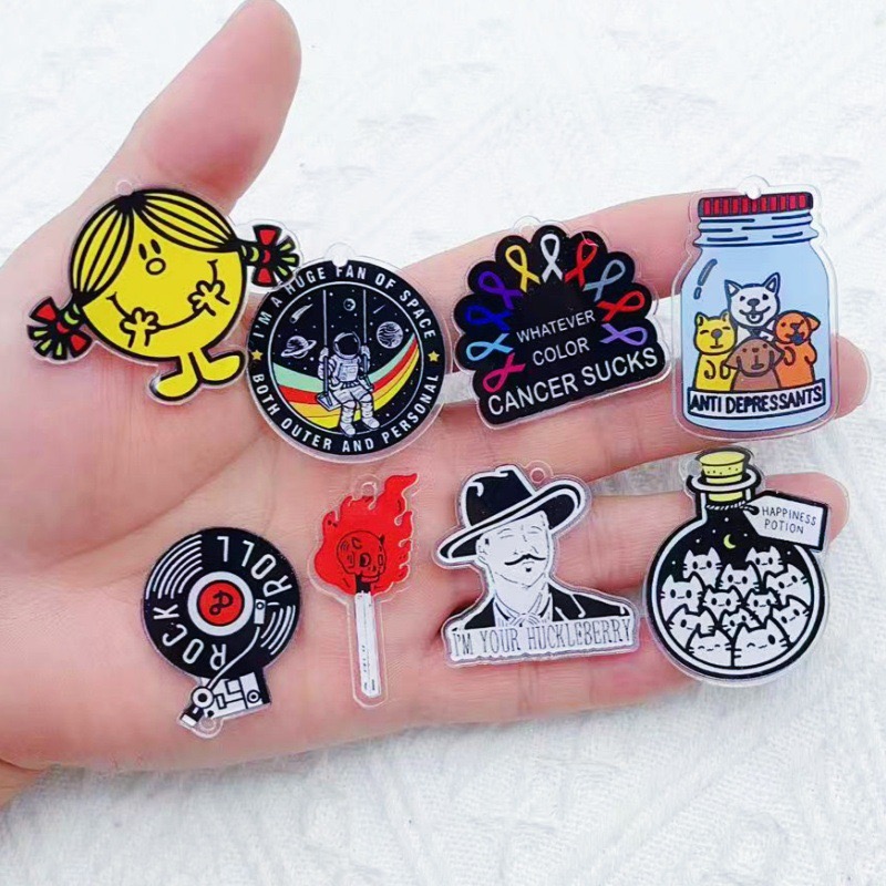 The Jewelry & Watches - 10pcs Halloween cartoon character charm creative