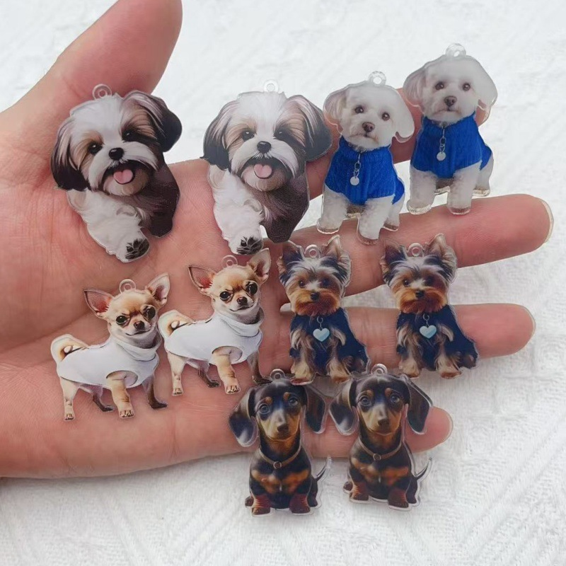 The Jewelry & Watches - 10 pieces of resin cartoon small
