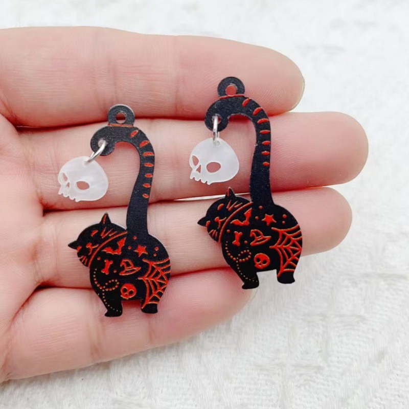 10pcs Halloween Acrylic Ghost  - مراجعة The Jewelry & Watches وسعره