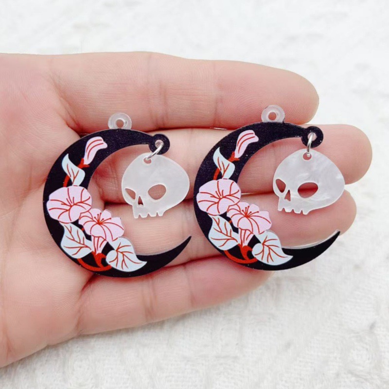 10pcs Halloween Acrylic Ghost  - مراجعة The Jewelry & Watches وسعره