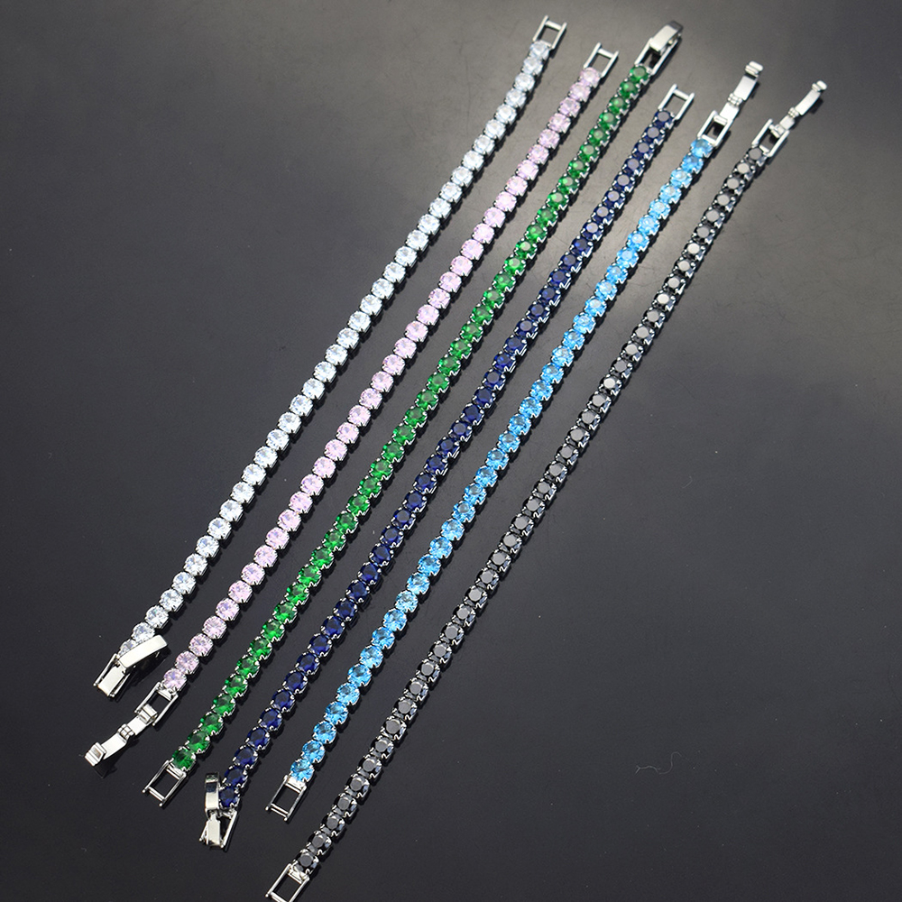 4mm Micro-inlaid Zircon Tennis - مراجعة The Jewelry & Watches وسعره