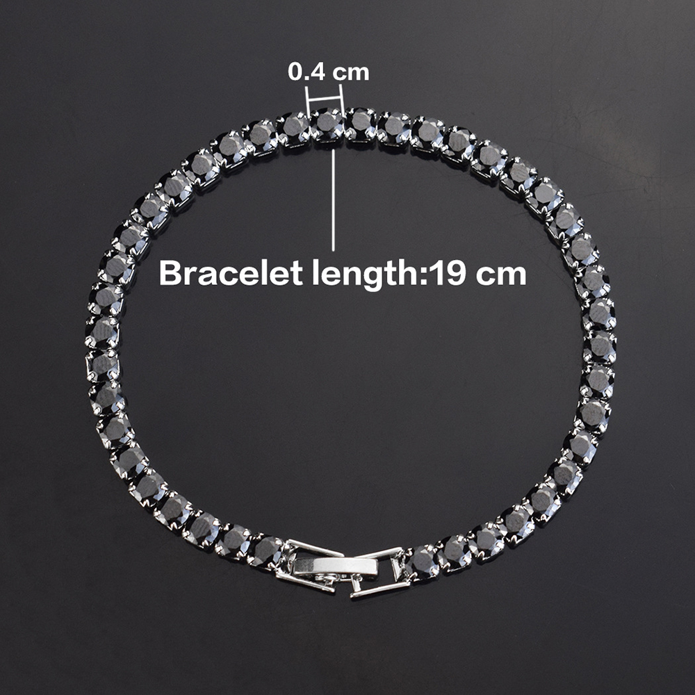 4mm Micro-inlaid Zircon Tennis - مراجعة The Jewelry & Watches وسعره