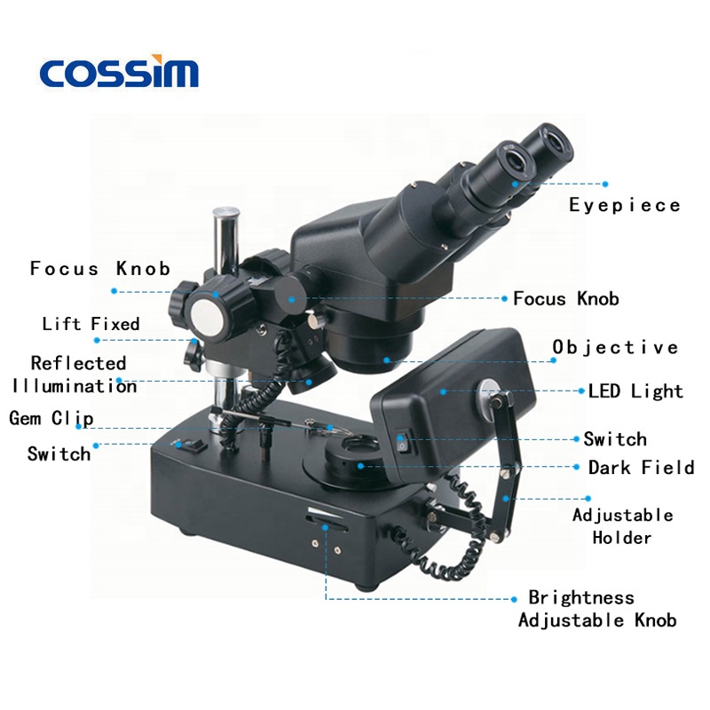 VGM400 10X~160X Gem Binocular  - مراجعة The Jewelry & Watches وسعره