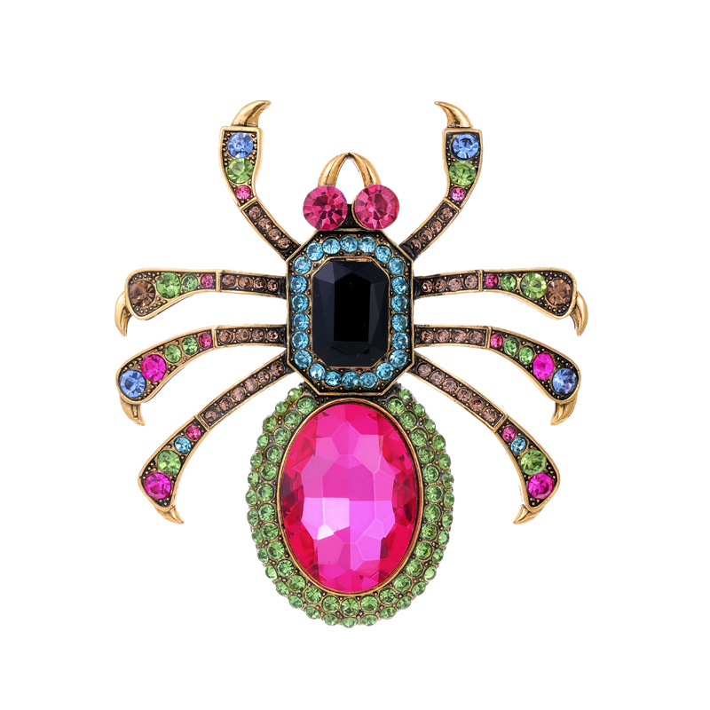 Hot Punk Exaggerated Spider Br - مراجعة Al Ain Jewelry & Watches Exhibition 2025 وسعره