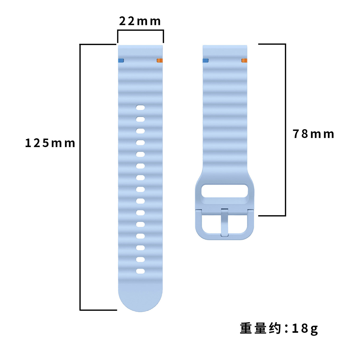 22mm Silicone Wriststrap For X - مراجعة A1 Watches & Jewelry New York Photos وسعره