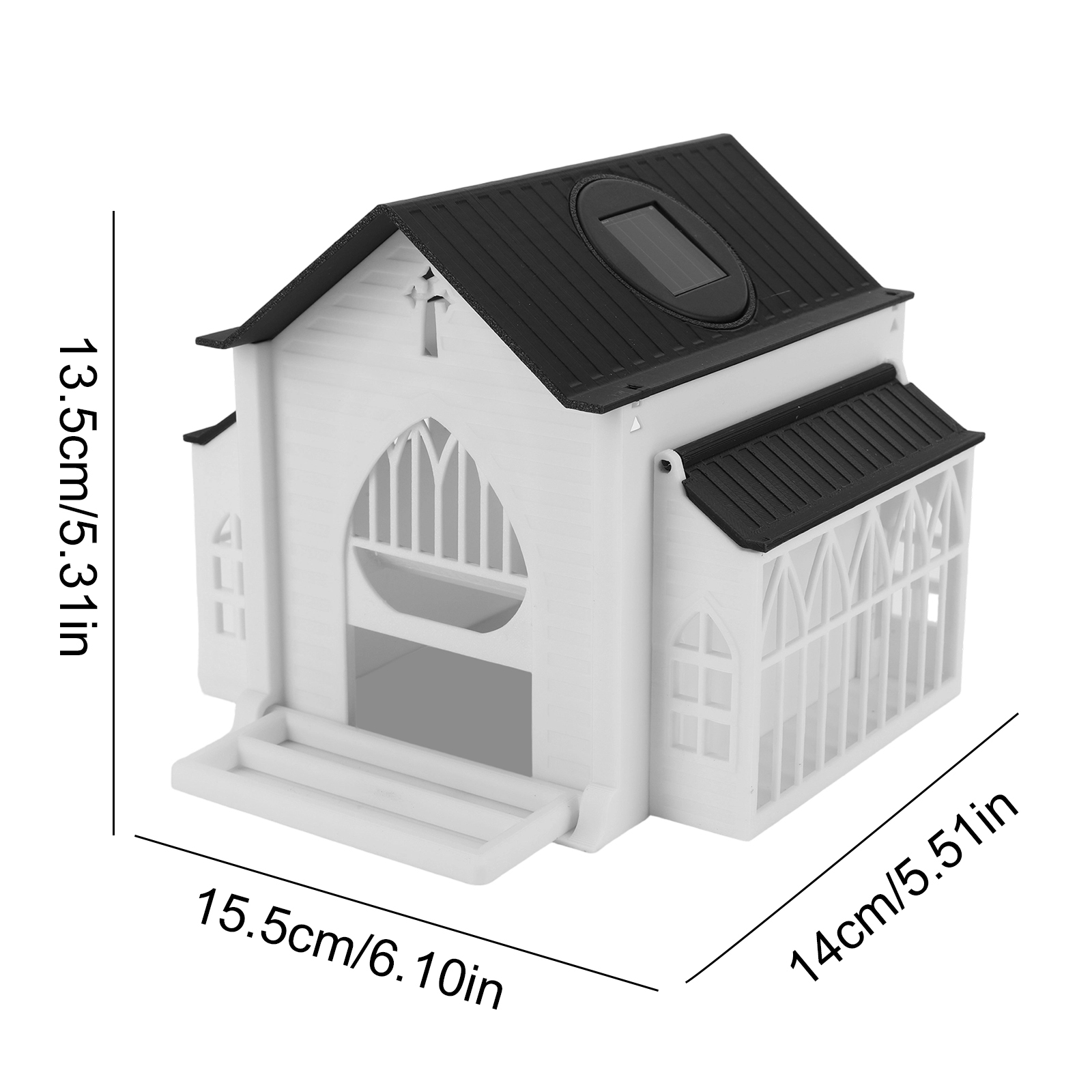 Church-Shaped Metal Bird Feede - مراجعة Watches & Jewelry Repair Center New York Reviews وسعره