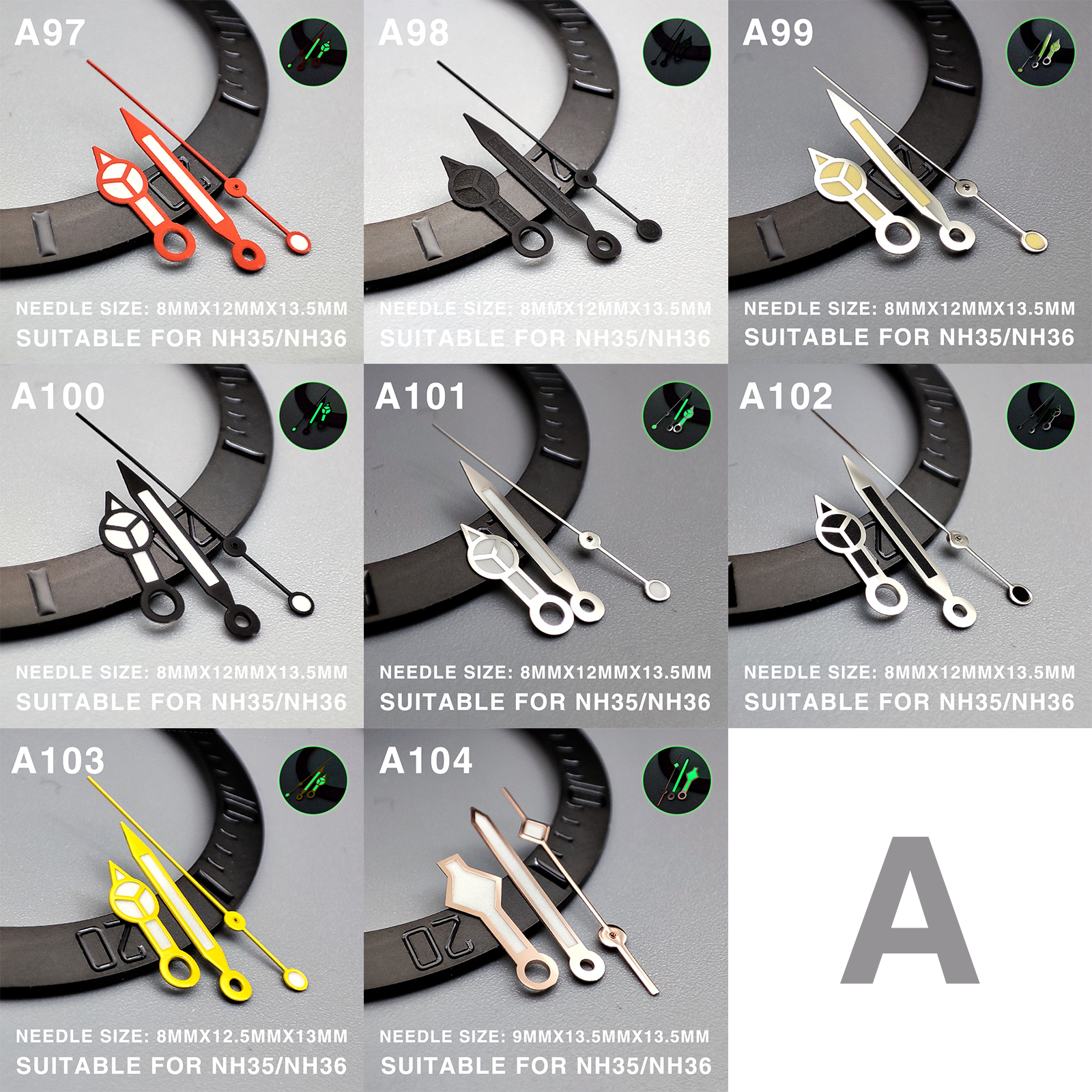 Watch Accessory Hands Superlum - مراجعة A1 Watches & Jewelry New York Photos وسعره