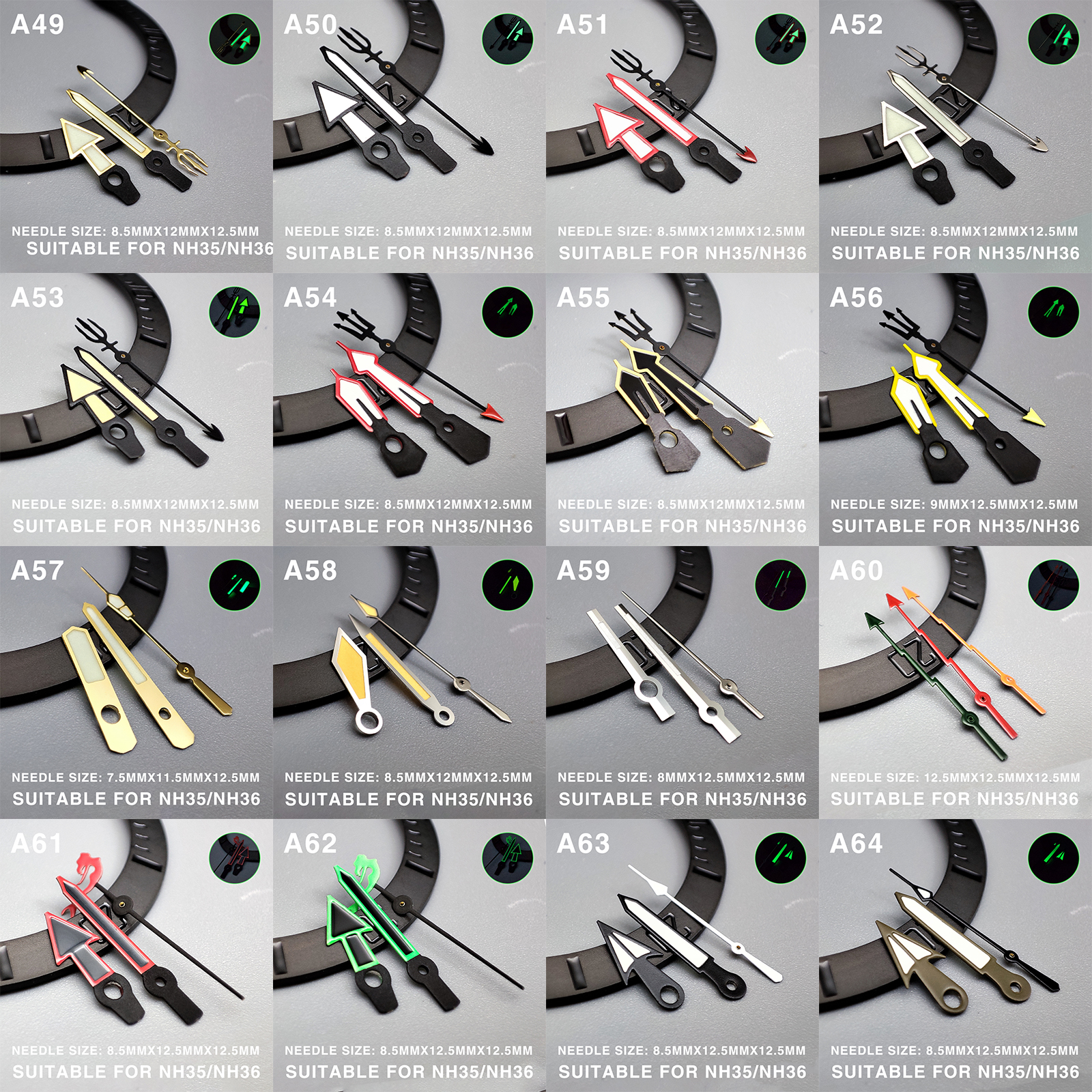 Watch Accessory Hands Superlum - مراجعة A1 Watches & Jewelry New York Photos وسعره