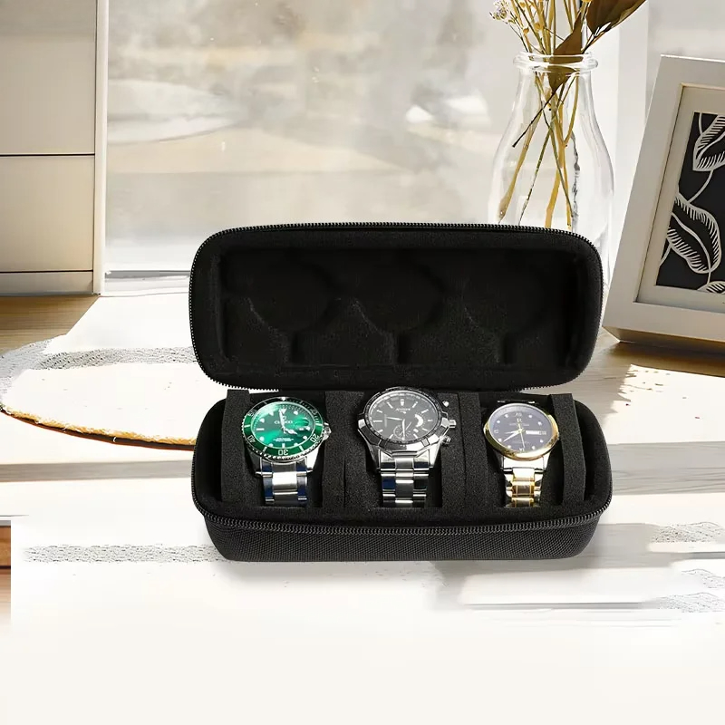 Travel Case for Watch with 3 S - مراجعة Jewelry Y Watches وسعره