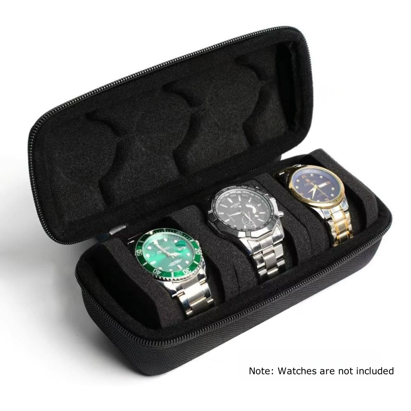 Travel Case for Watch with 3 S - مراجعة Jewelry Y Watches وسعره