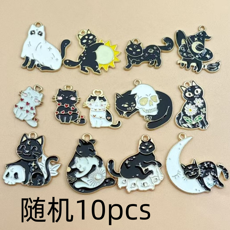 10pcs Original Alloy Enamel Bl - مراجعة The Jewelry & Watches وسعره