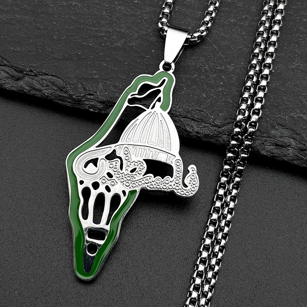 Arabic Islamic Palestine Map A - مراجعة Al Ain Jewelry & Watches Exhibition 2025 وسعره
