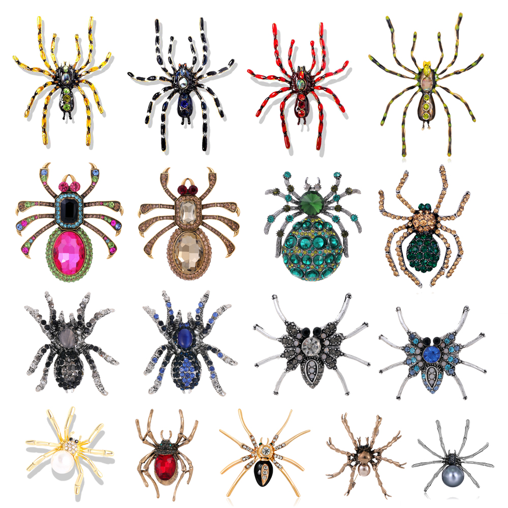 Hot Punk Exaggerated Spider Br - مراجعة Al Ain Jewelry & Watches Exhibition 2025 وسعره