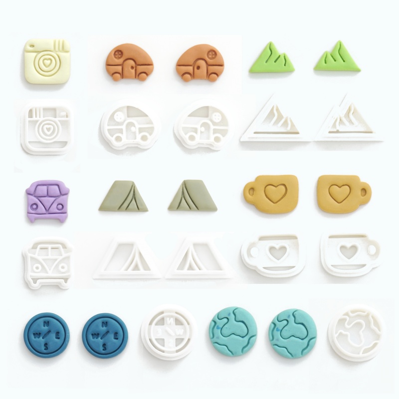 19mm Earring Polymer Clay Cutt - مراجعة Al Ain Jewelry & Watches Exhibition 2025 وسعره