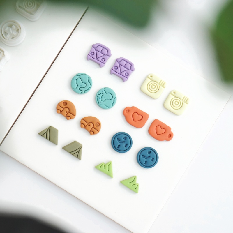 19mm Earring Polymer Clay Cutt - مراجعة Al Ain Jewelry & Watches Exhibition 2025 وسعره