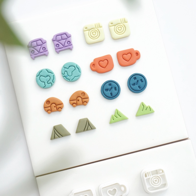 19mm Earring Polymer Clay Cutt - مراجعة Al Ain Jewelry & Watches Exhibition 2025 وسعره