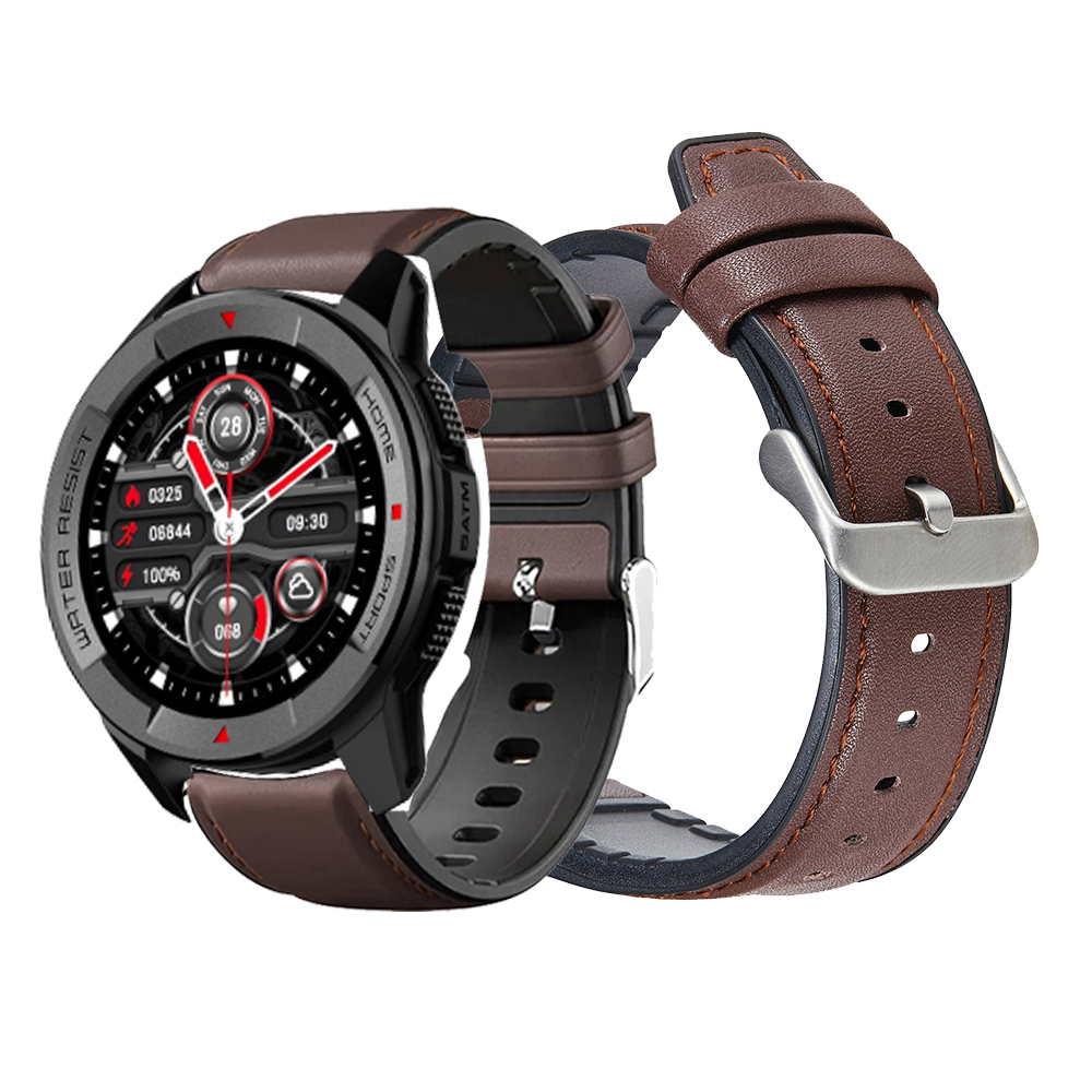Leather Watchband 22mm For Xia - مراجعة A1 Watches & Jewelry New York Photos وسعره