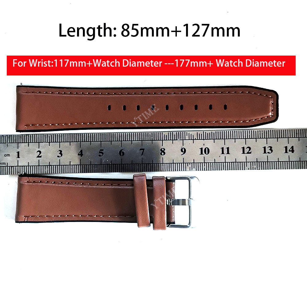 Leather Watchband 22mm For Xia - مراجعة A1 Watches & Jewelry New York Photos وسعره